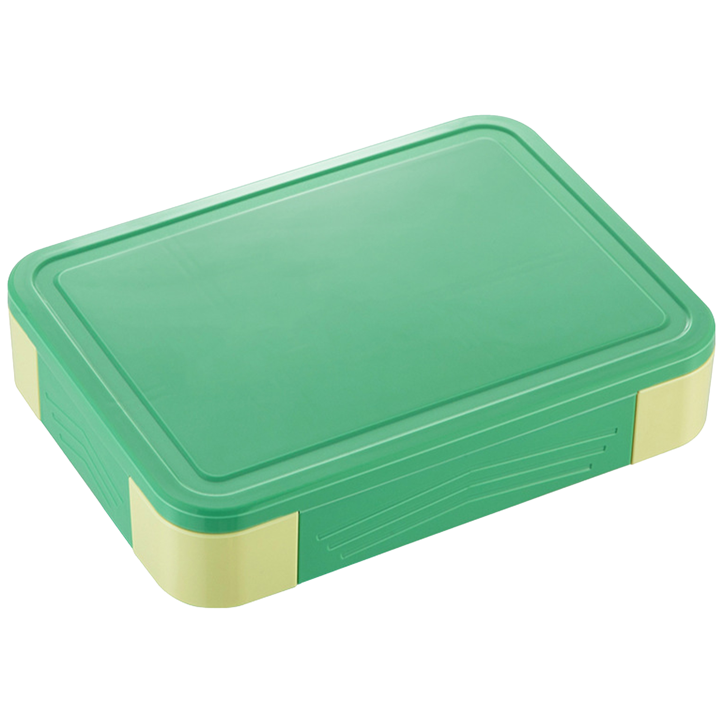 Polypropylene Student Divided Sealed Fruit Box 4