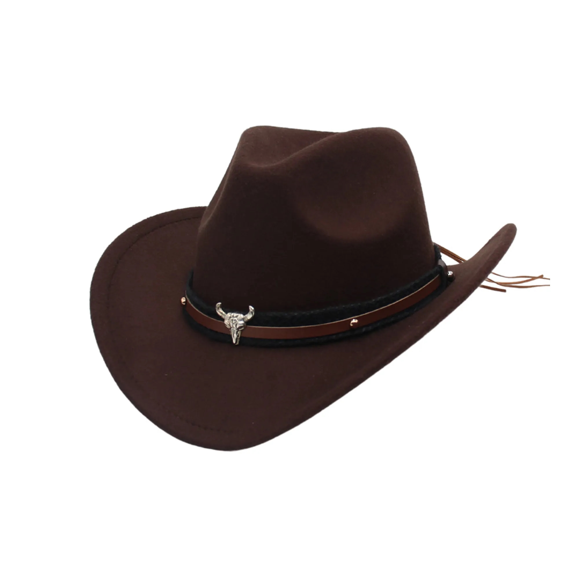 Suede Western Cowboy Hat 4