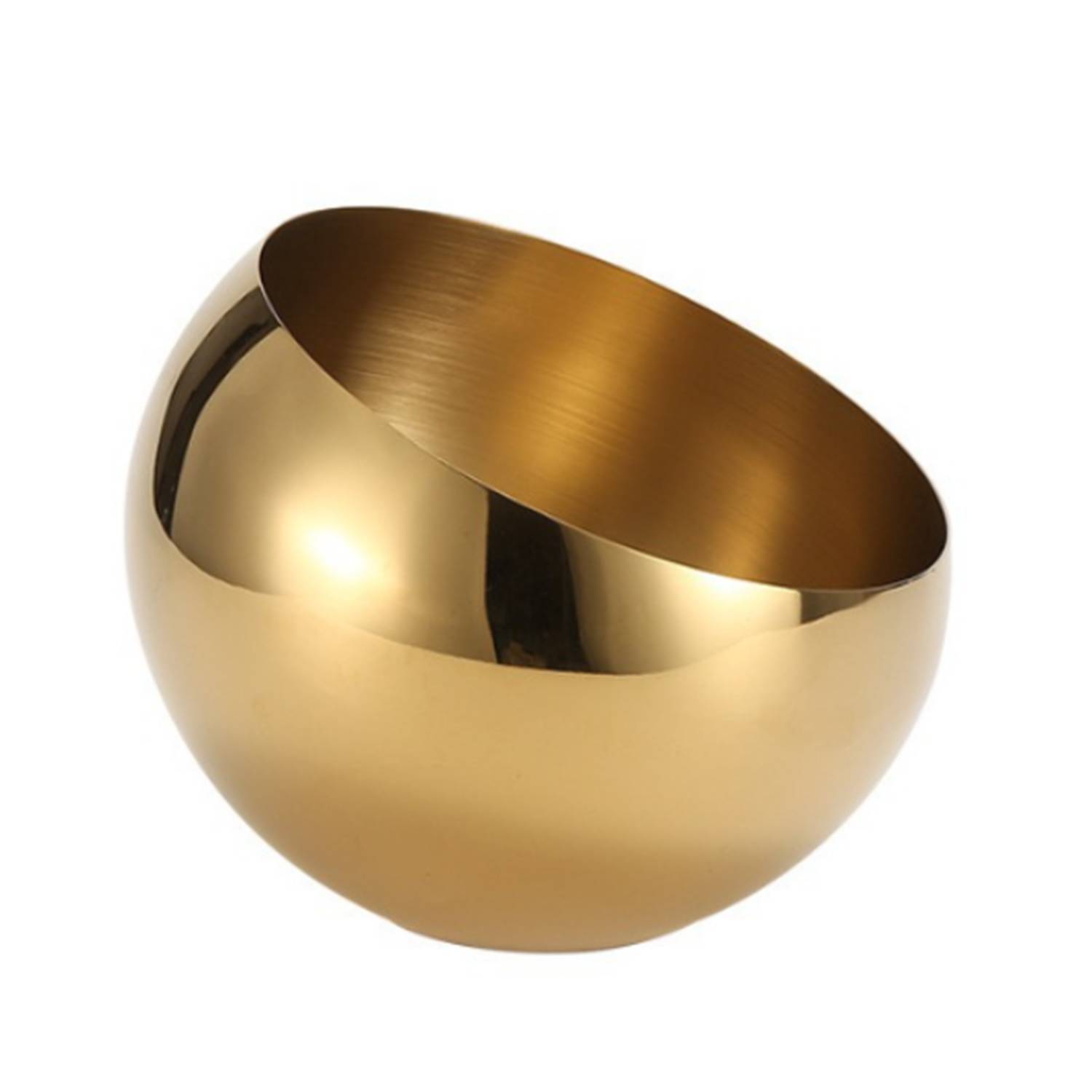 Stainless Steel Slant Cut Bowl 4