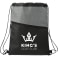 Cross Weave Zippered Drawstring Bag 5