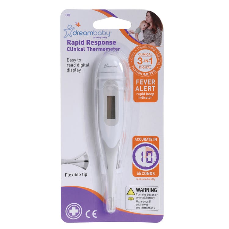 Rapid Response Clinical Thermometer - White Digital 2