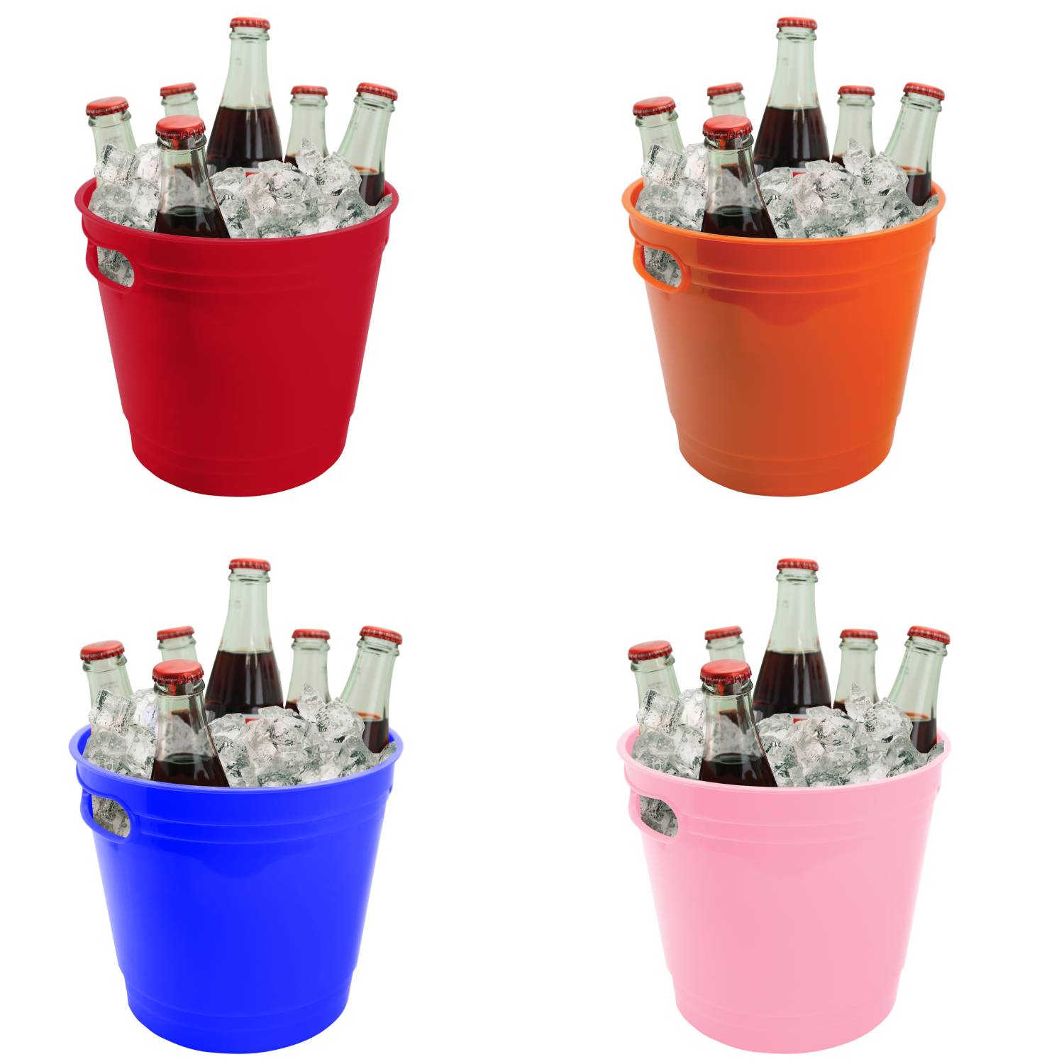 Beverage and Ice Party Bucket 6