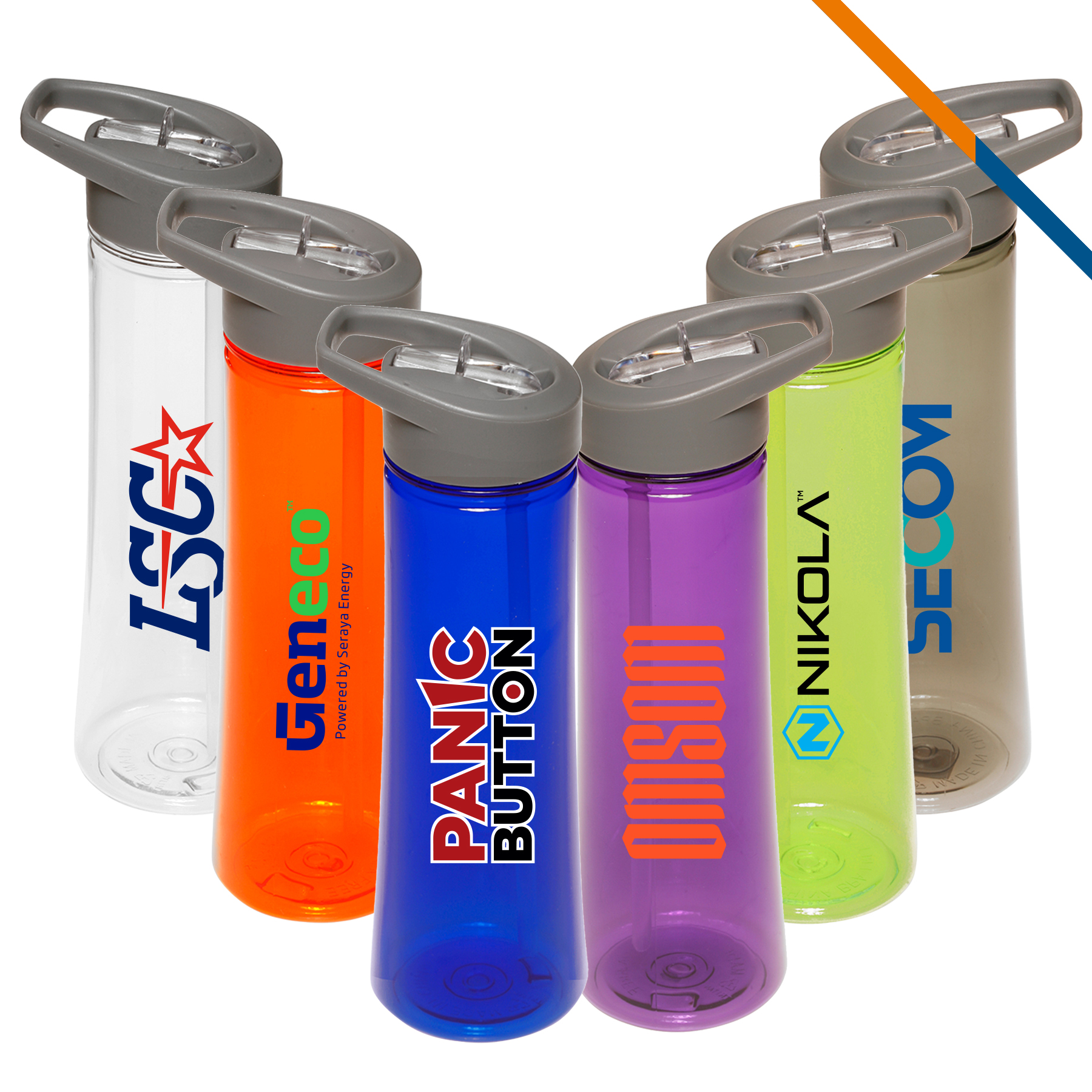 Desmo Plastic Sports Bottle - 22 OZ. 2