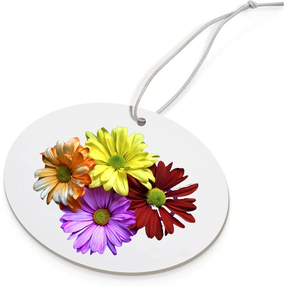 Full Color Air Freshener - Oval 3