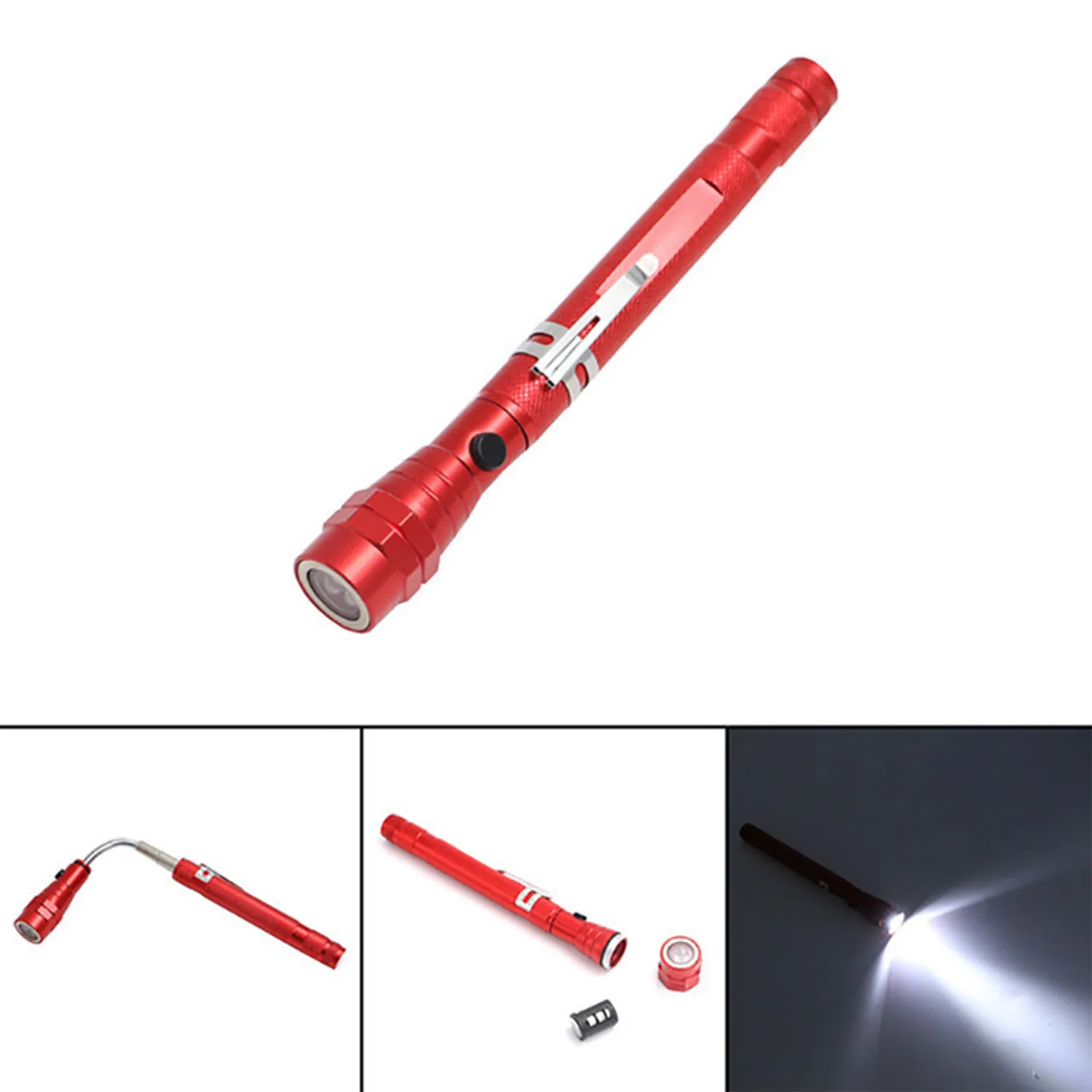 Telescopic Magnetic LED Pickup Tool 5