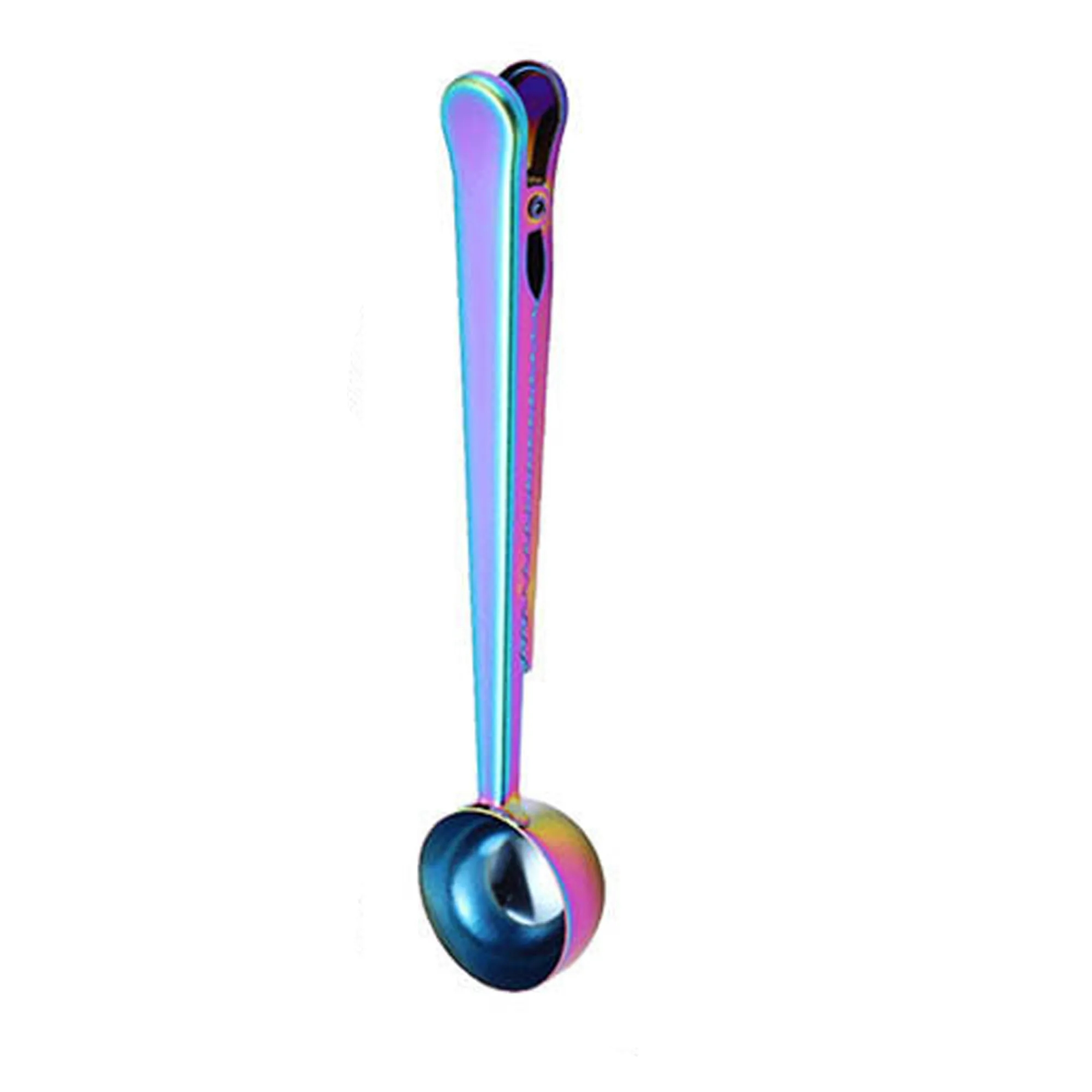 Stainless Steel Coffee Measuring Spoon With Sealing Clip 5