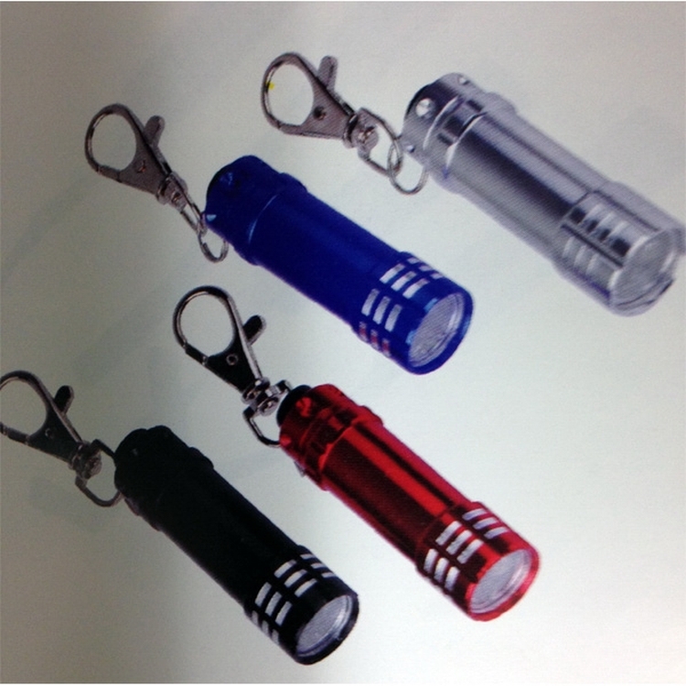 3 LED Aluminum Key Chain Flashlight