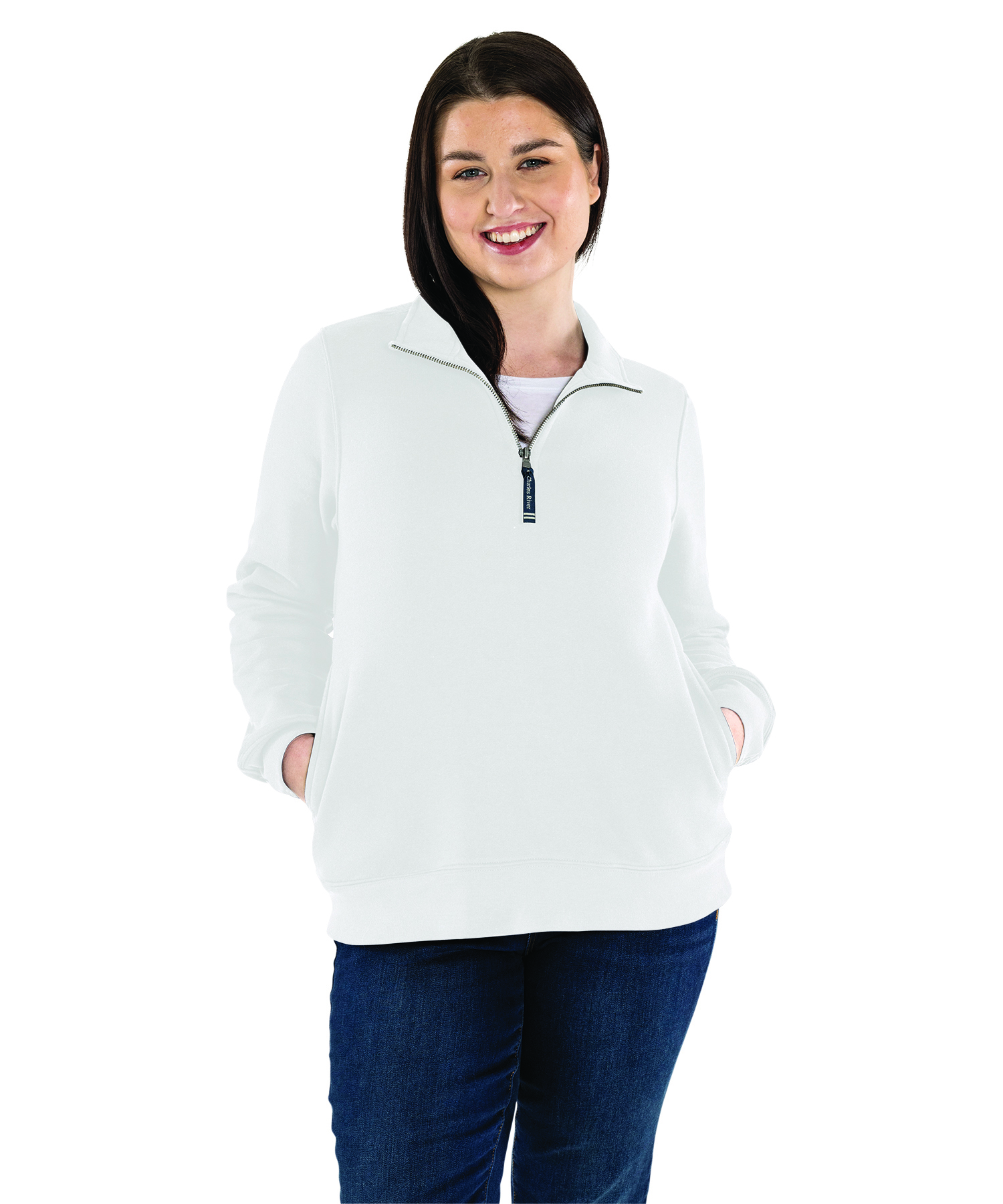 Women's Crosswind Quarter Zip Sweatshirt 10