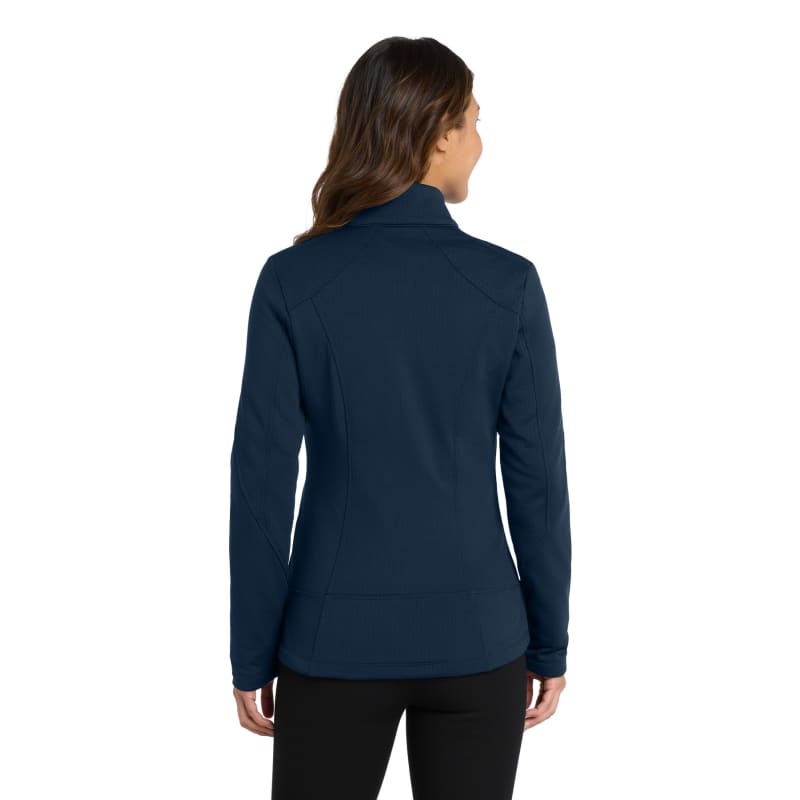 Port Authority Women's Grid Fleece Jacket. 15