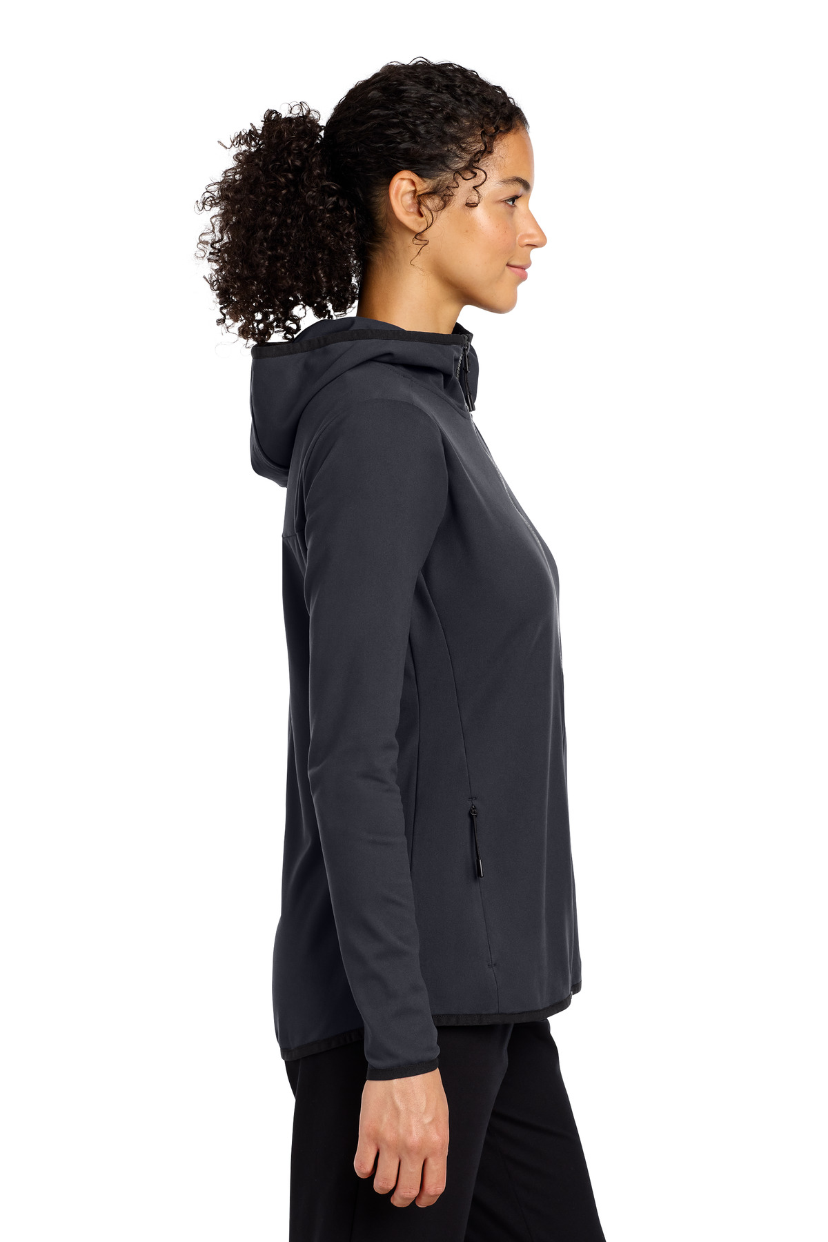 Sport-Tek Women's Circuit Hooded Full-Zip LST870 5