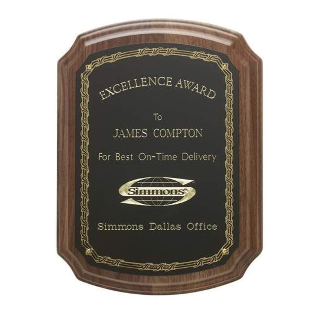 Notched Corner Plaque 4