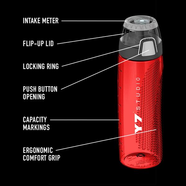 24 oz. Thermos® Hydration Bottle Made with Tritan™ and Rotating Intake Meter 45