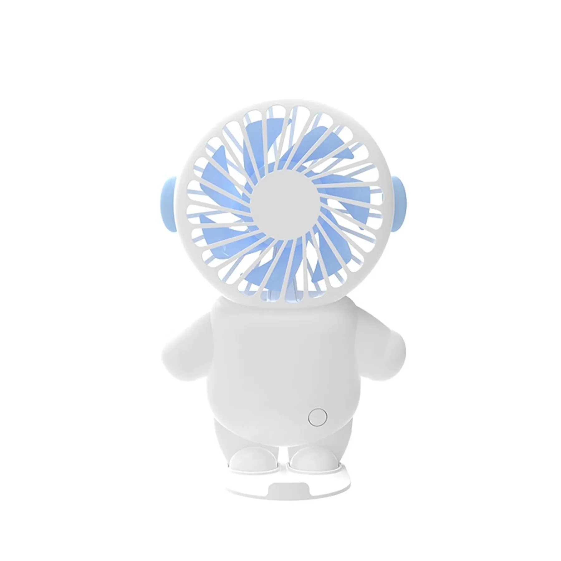 300 mAh Chargeable Cartoon Spaceman Handheld Fan 7