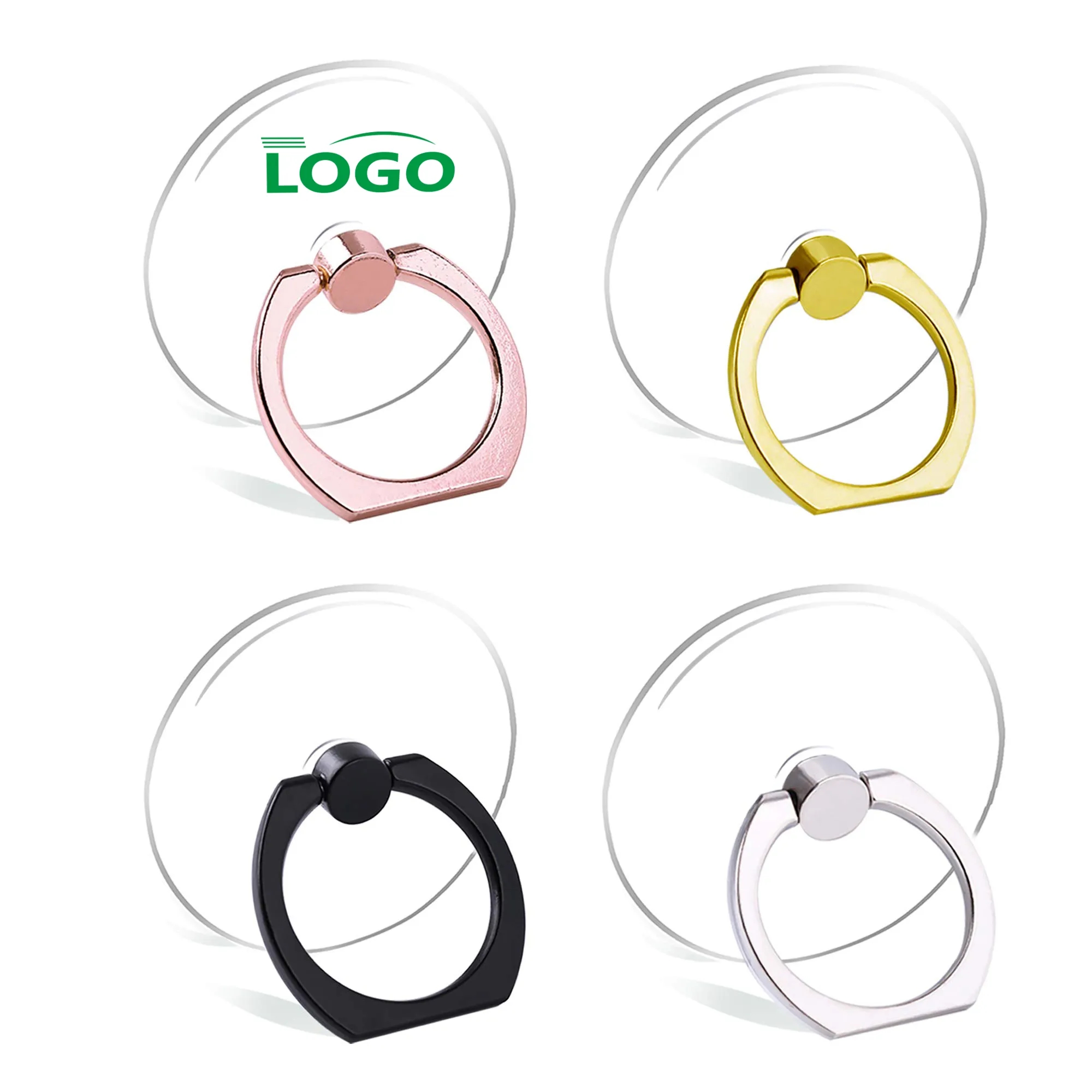 Metal Phone Ring Holder