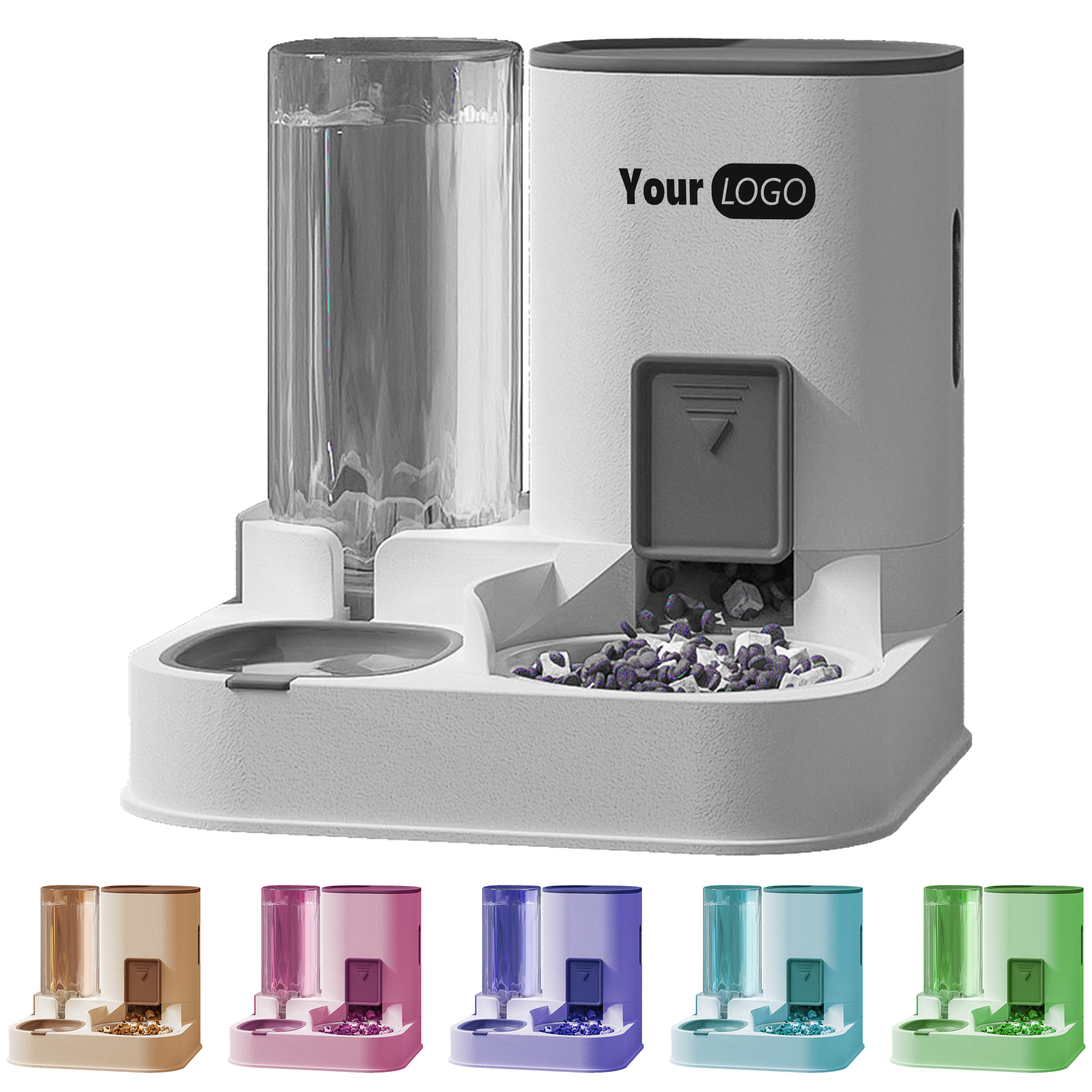 Polypropylene Customizable Pet Food Feeder 1