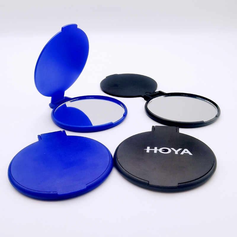 Round Compact Folding Mirror 2