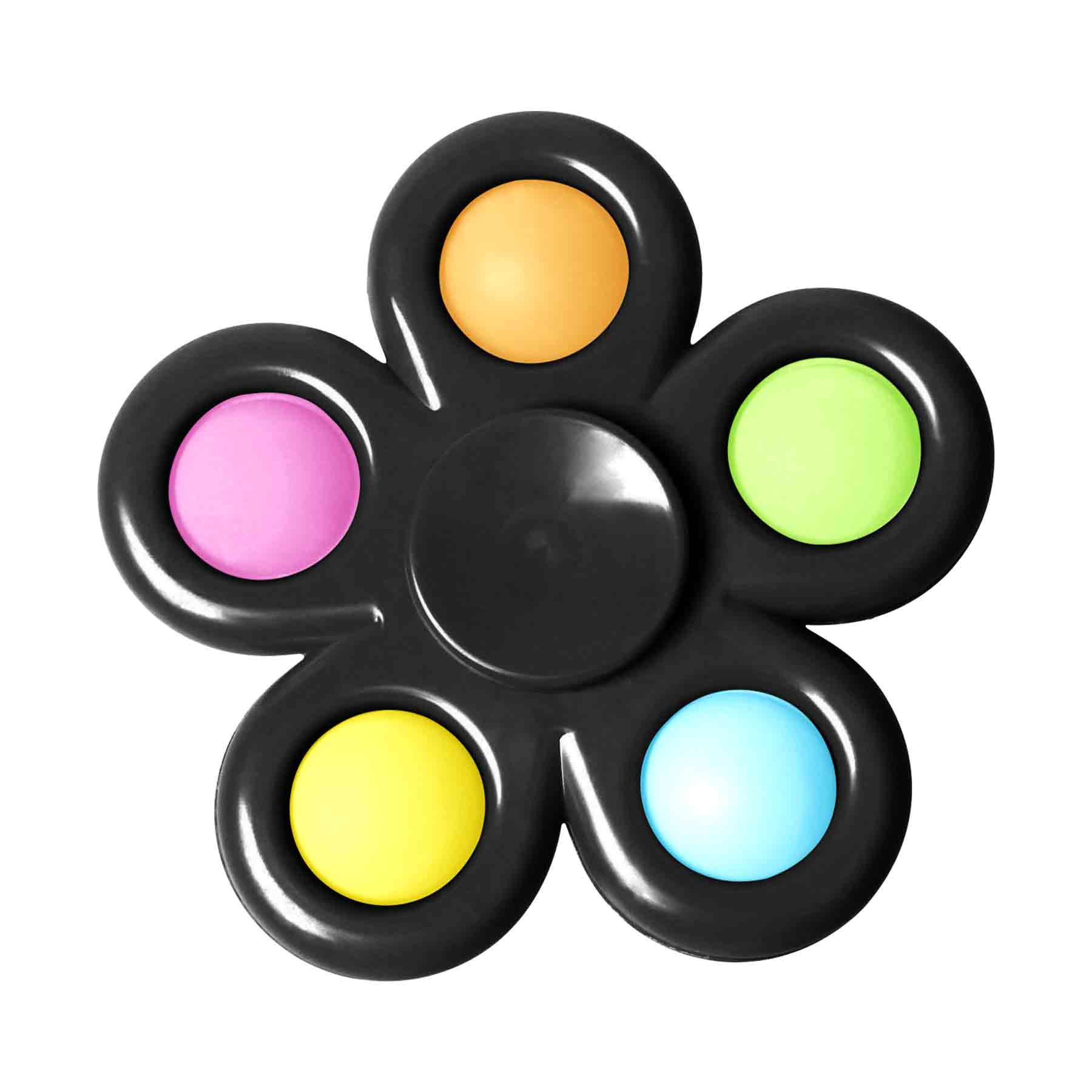 5 Fingers Toys Push Bubble Fidget Spinner 2