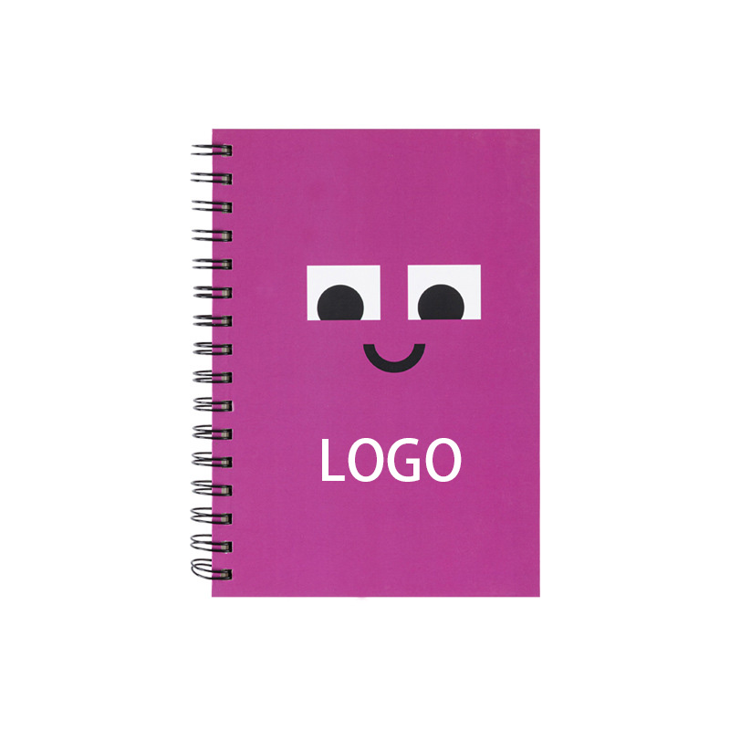 Happy Face A5 Hard Cover Spiral Notebook 1