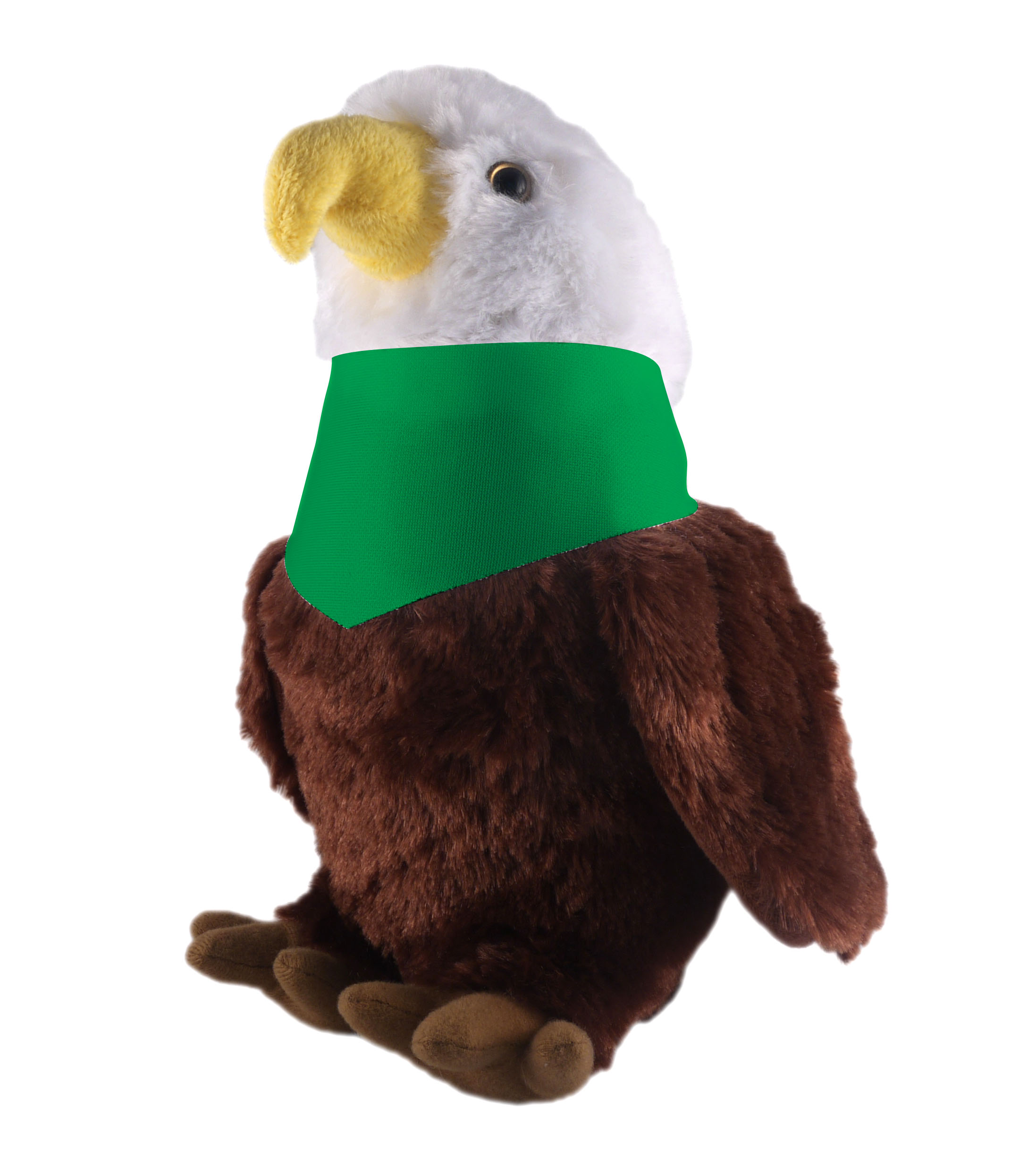 Soft Plush Stuffed Eagle with Bandana 3