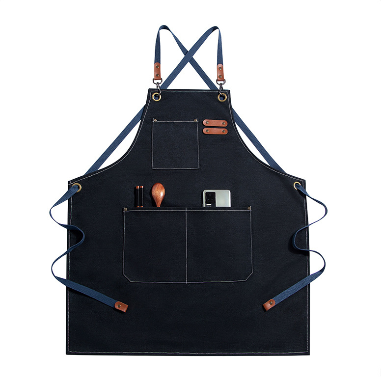 Canvas Aprons with 3 Pockets 12