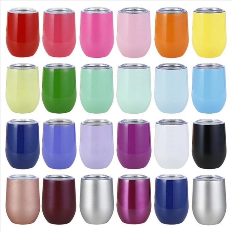 12OZ Egg Shape Coffee Tea Mug 5