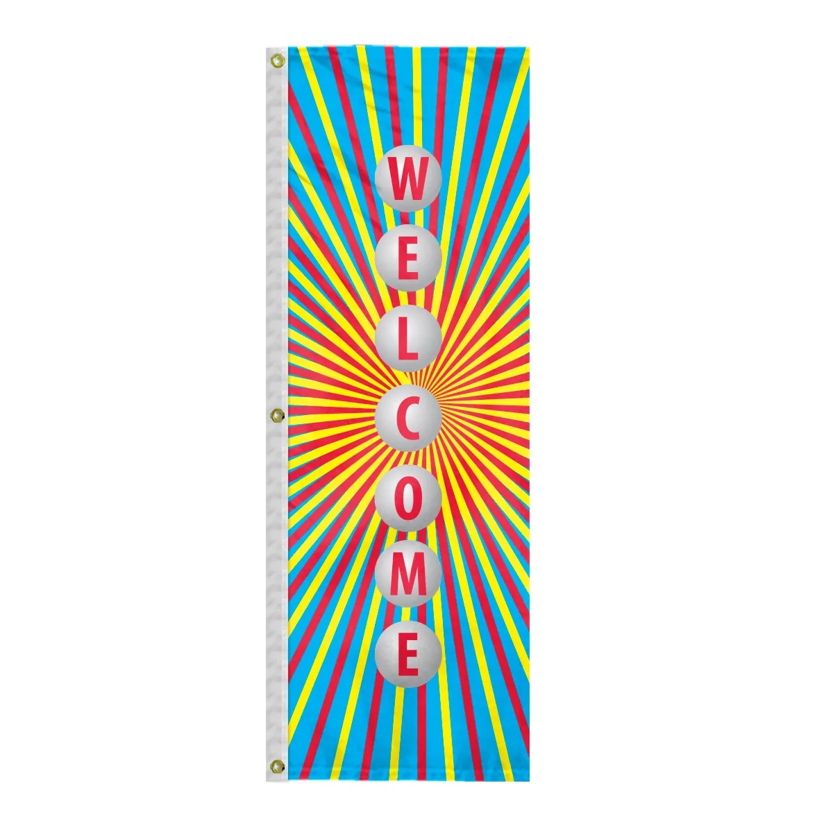 6' x 22" Vertical Limited Edition Design Tower Flag 13