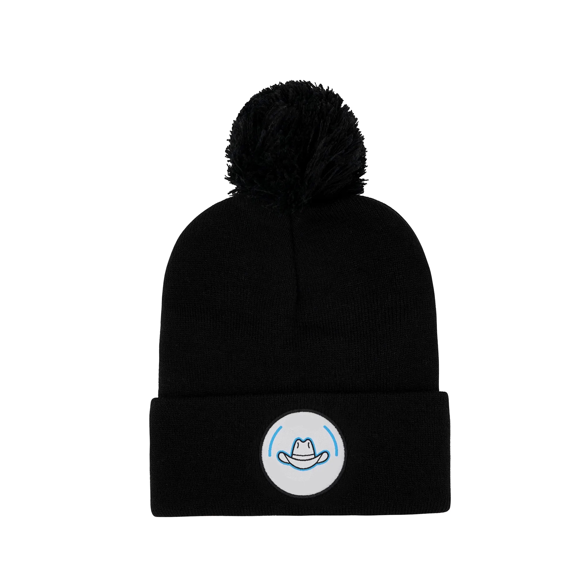 Customized Patch Knit Beanies with Cuff 1