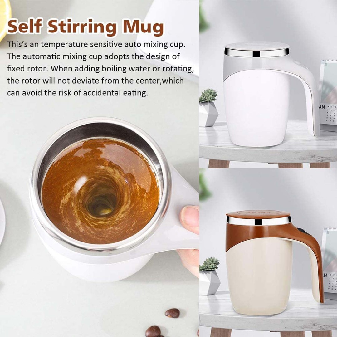 Automatic Magnetic Self Mixing Coffee Mug 13oz 3
