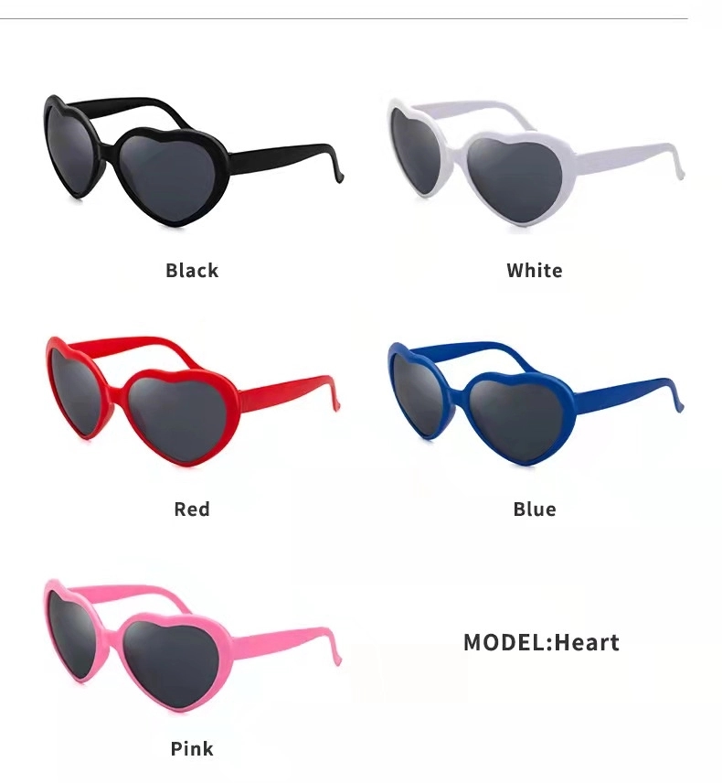 Heart Shape Sunglasses 3