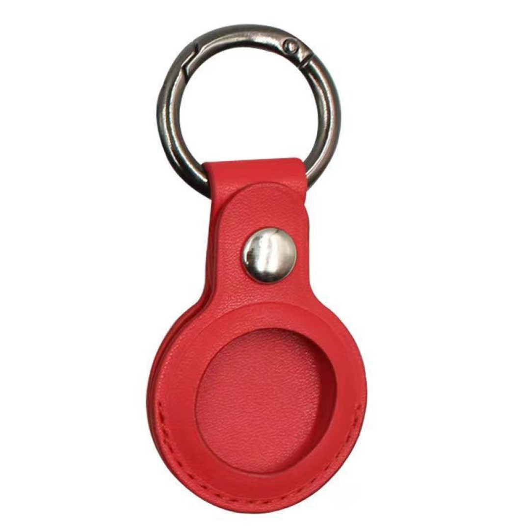 Pu Leather Airtags Protective Case 3