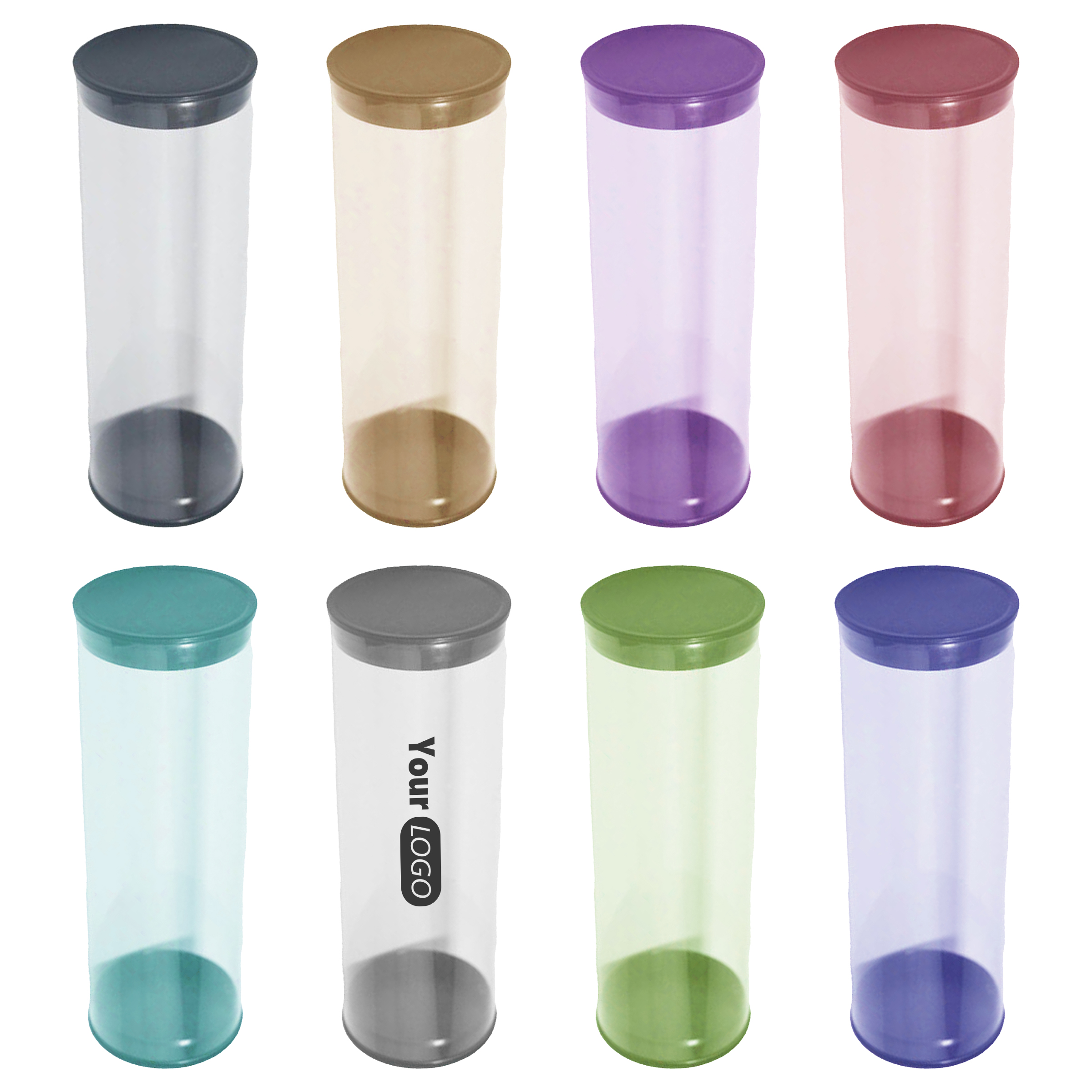 PVC Customizable Golf Ball Holder Tube 1