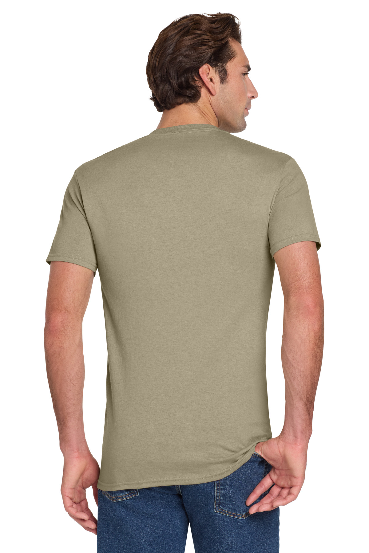 Jerzees - Dri-Power 50/50 Cotton/Poly Pocket T-Shirt. 29MP 40
