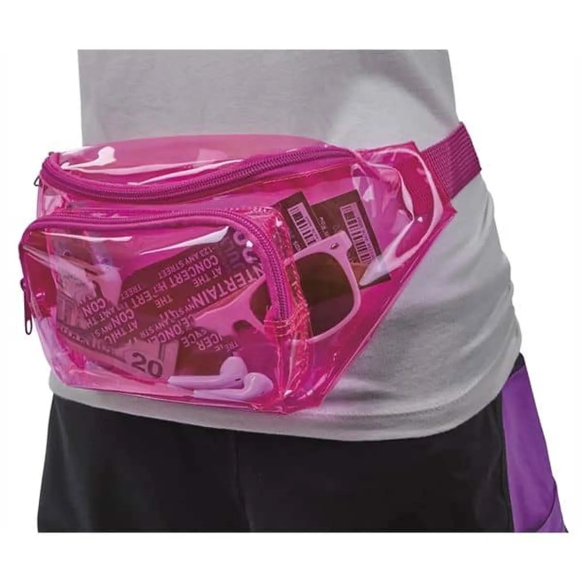 Translucent Promotional Color PVC Fanny Pack 8