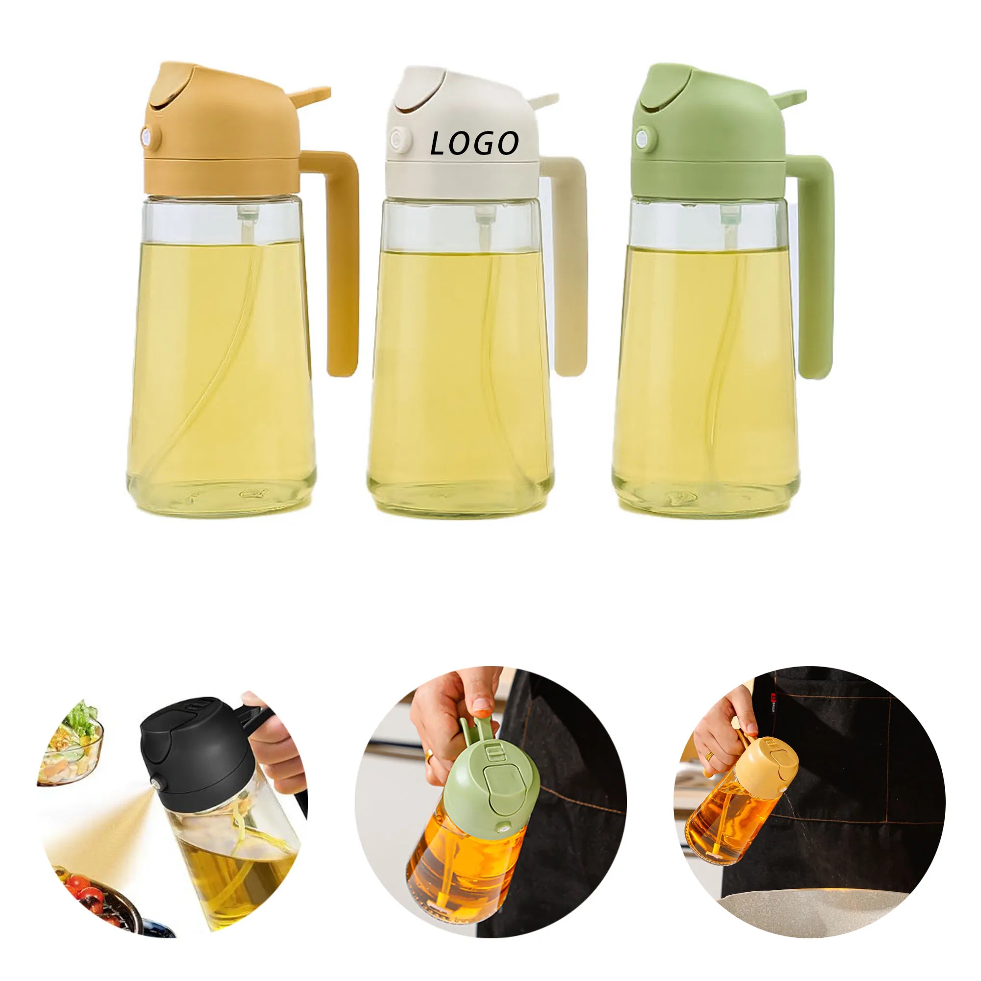 Glass Oil Spray Bottle
