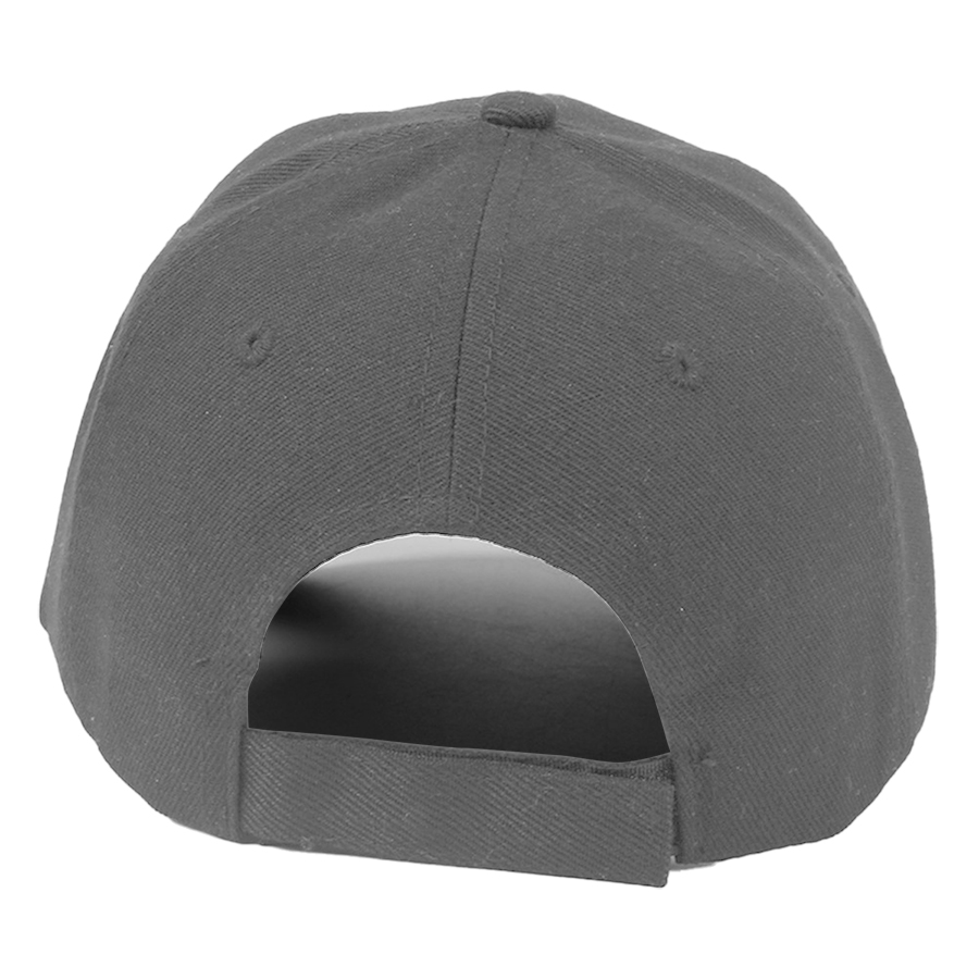 Stock Solid Color Polyester 6-Panel Cap 16