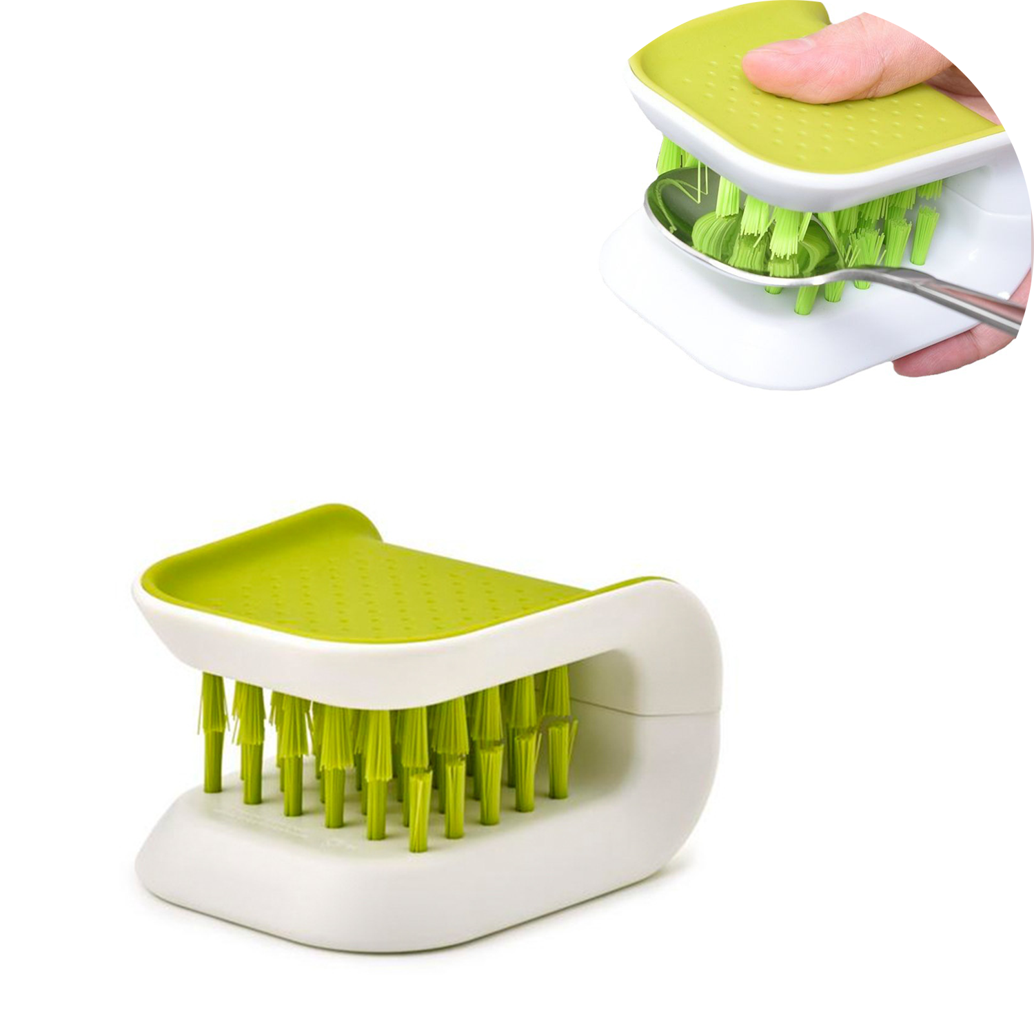 Blade Knife Cleaner Kitchen Washing Brush Scrubber 3