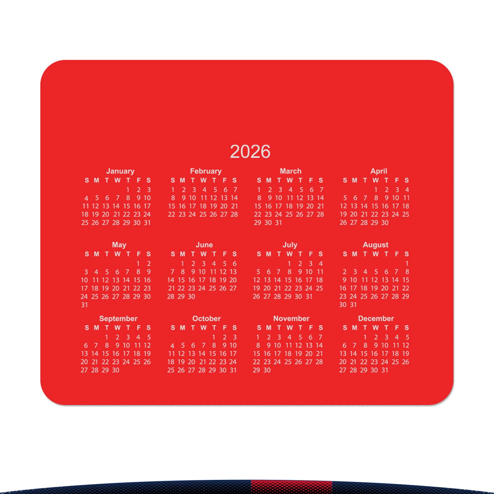 Yelsi Calendar Mouse Pads 6