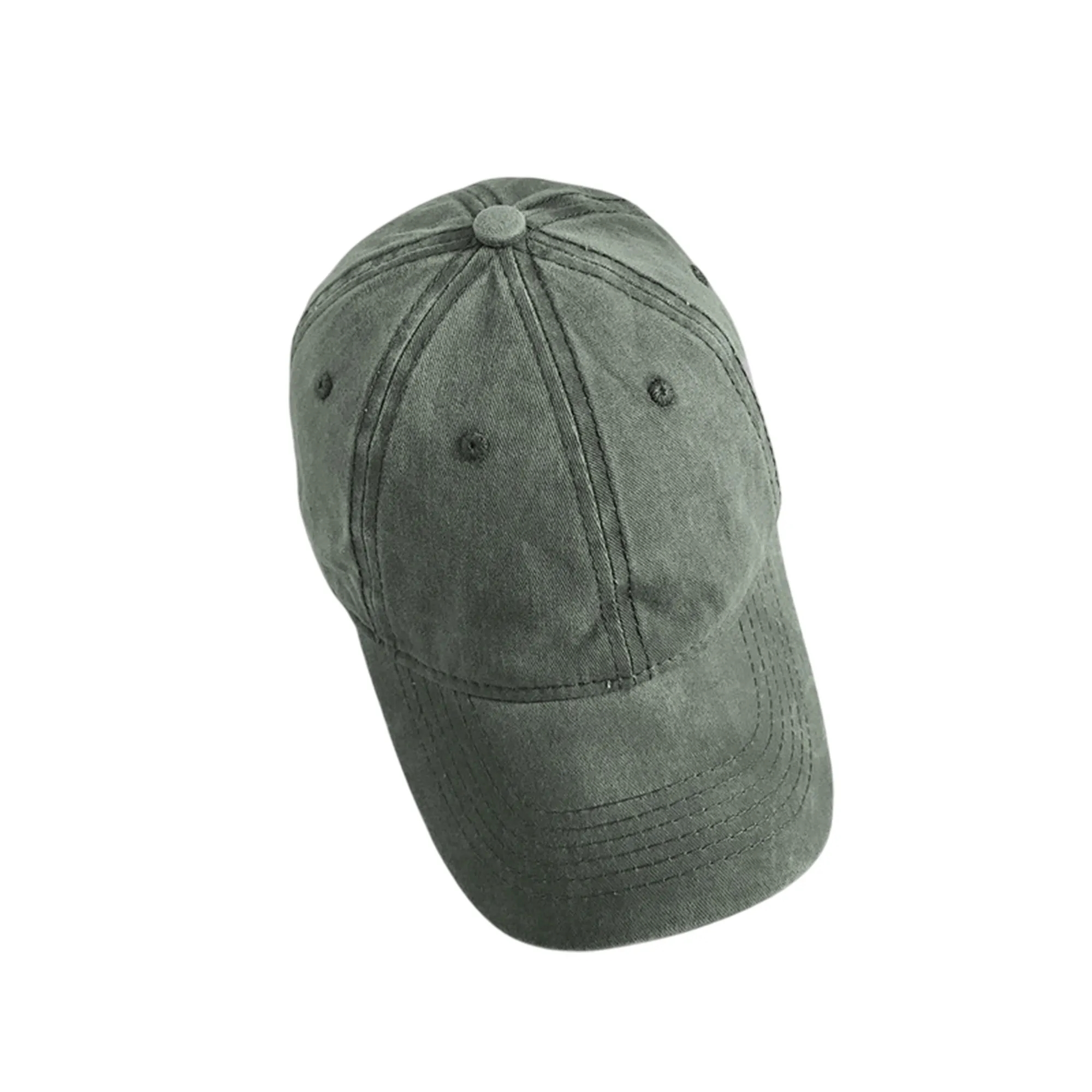 Retro Washed Cotton Baseball Cap for Men and Women 16