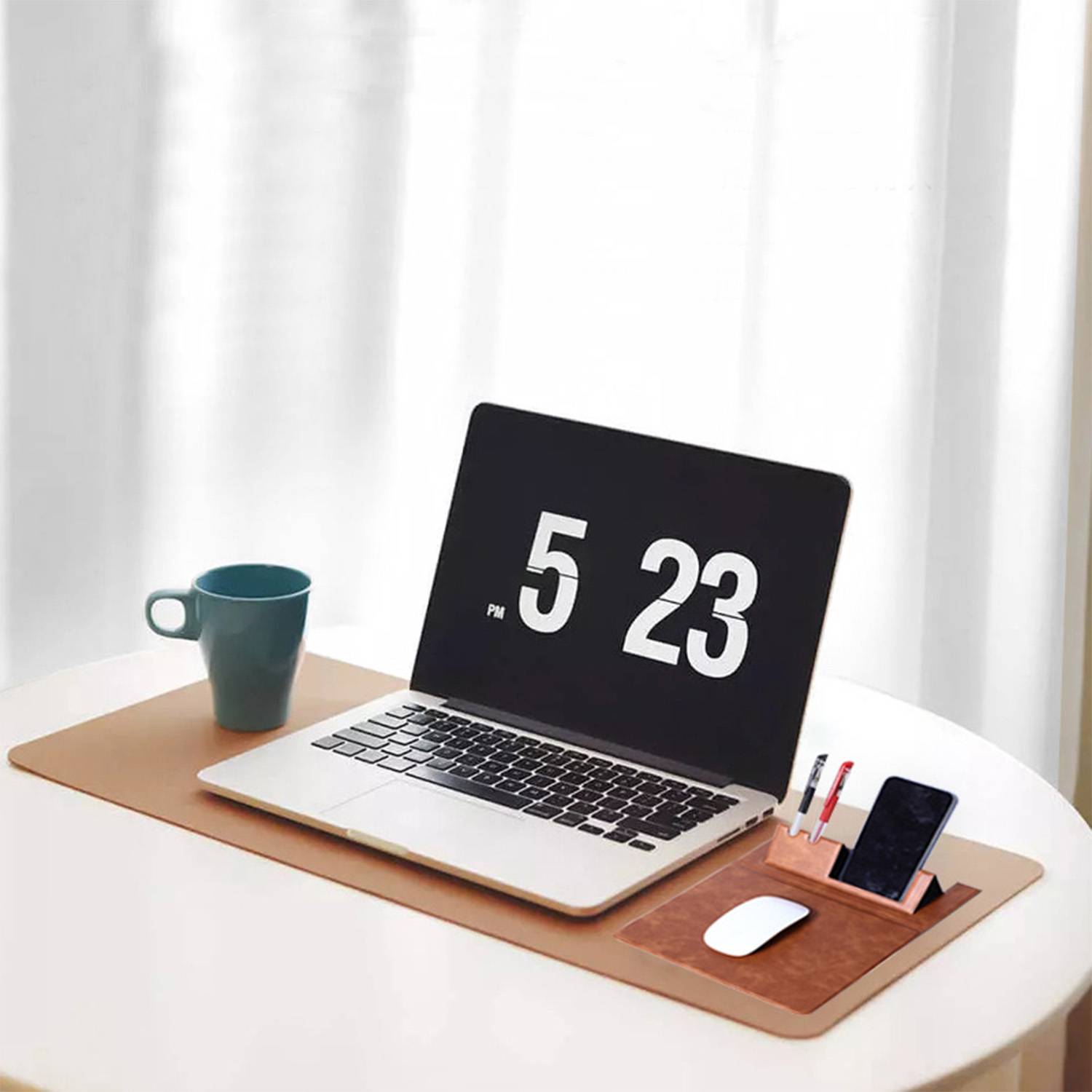 PU Leather Office Mouse Pad 4