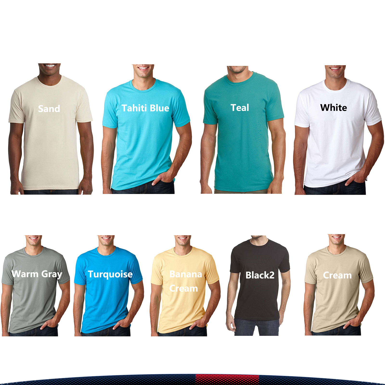 Next Level® 100% Cotton Men's T-shirts 8