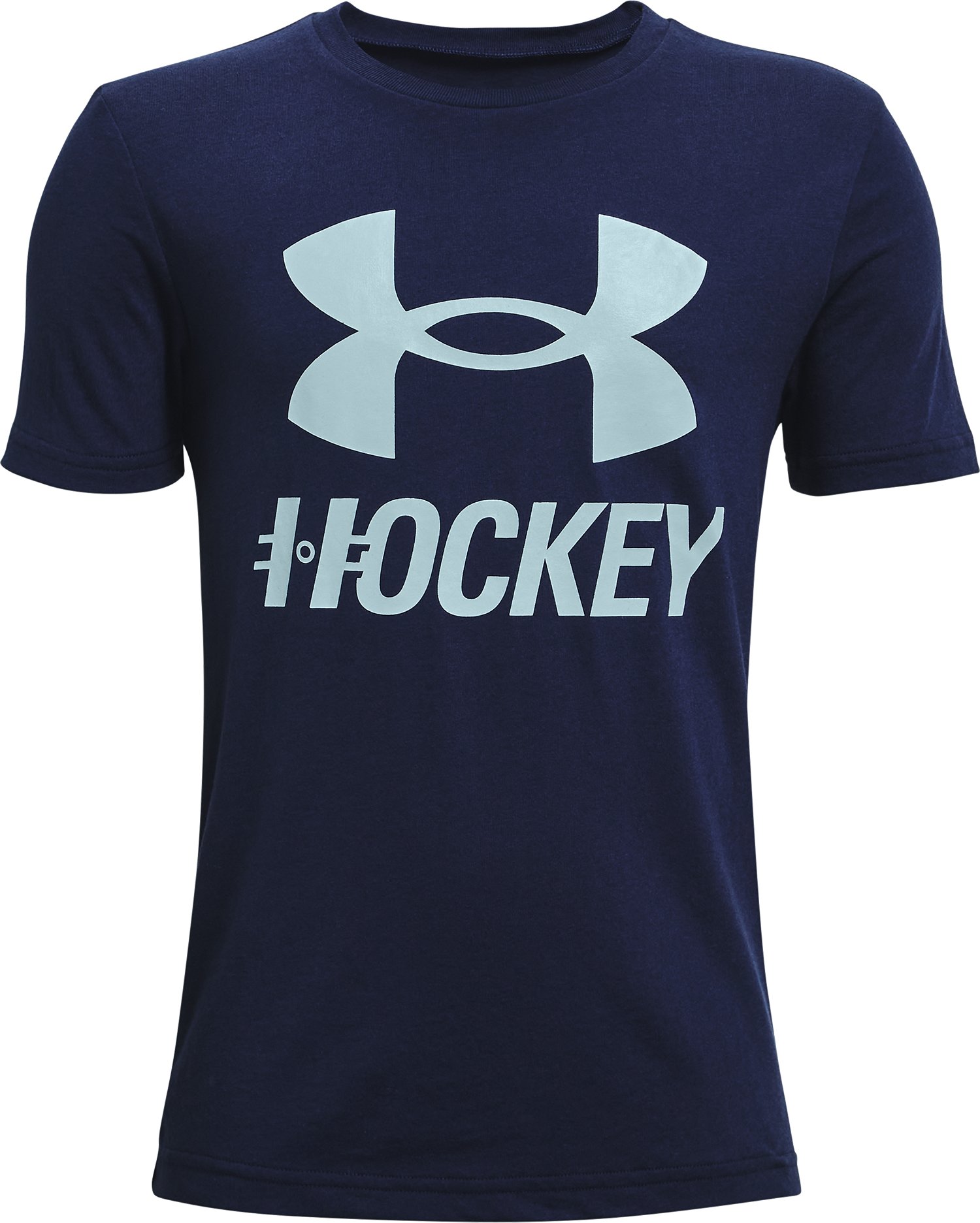 Boys' UA Big Logo Hockey Short Sleeve  2