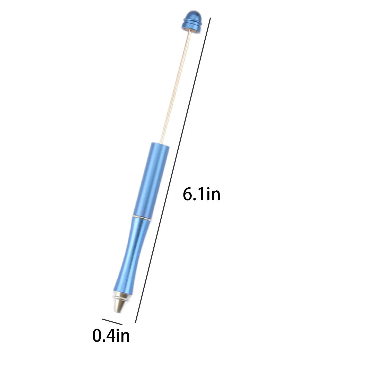 Metal Beadable Ballpoint Pen Creative Decoration Customized 2