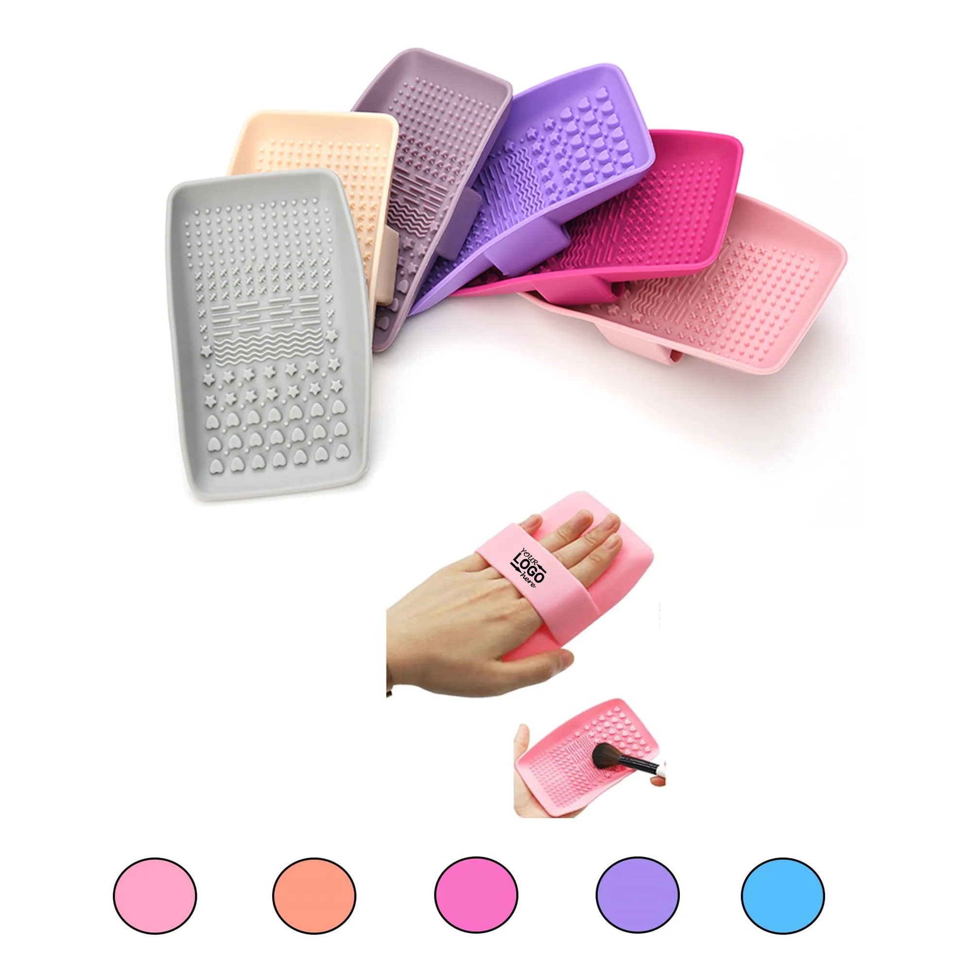Silicone Makeup Brush Cleaning Mat 2