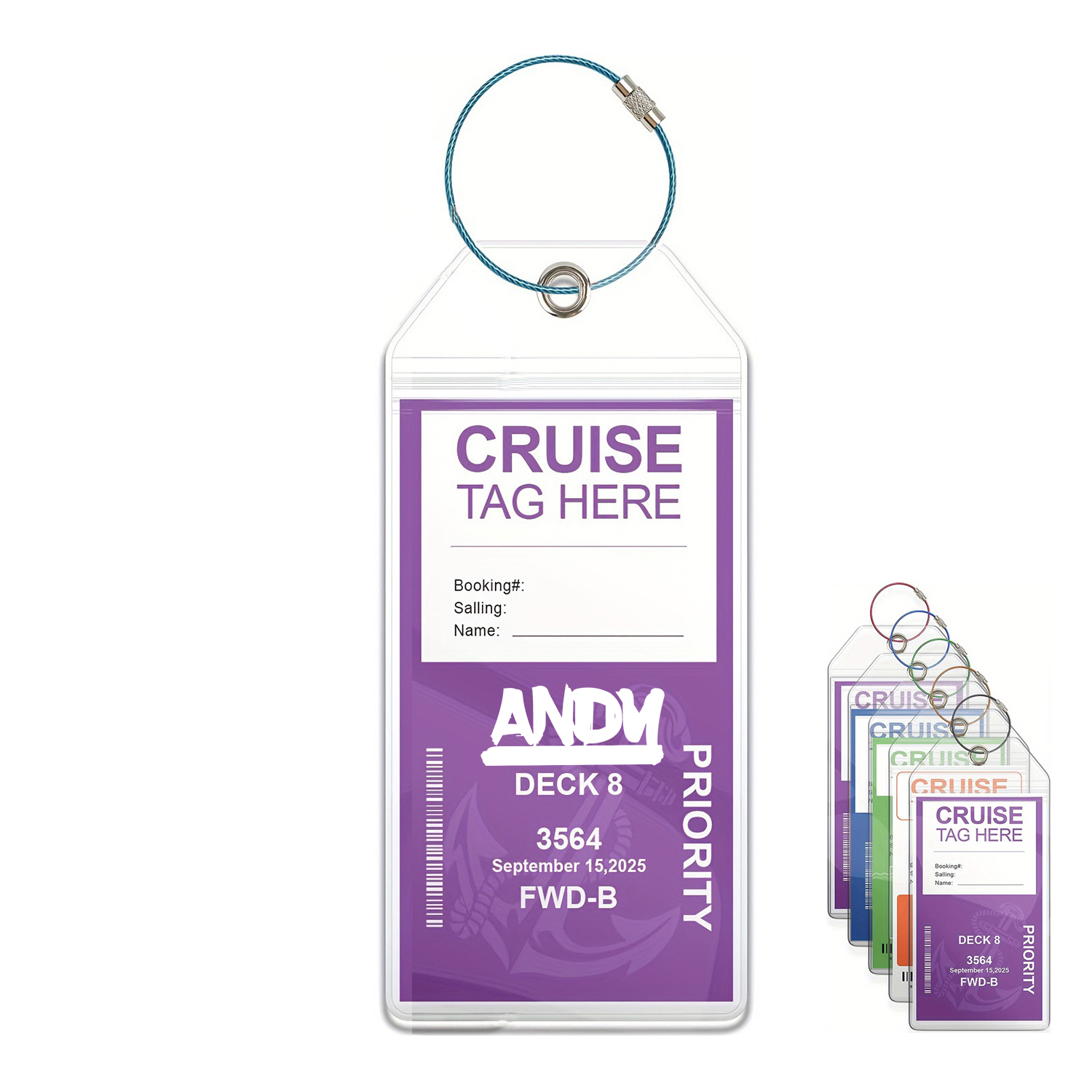 Carnival Cruise Luggage W/ Boarding Tags