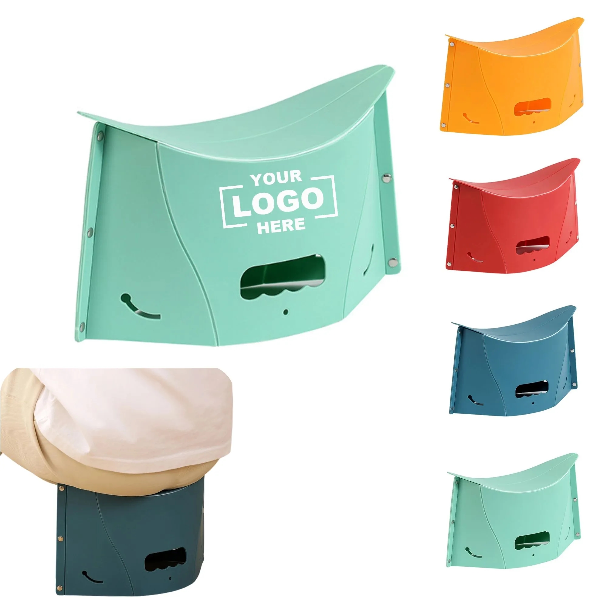 Outdoor Portable Card Storage Folding Chair