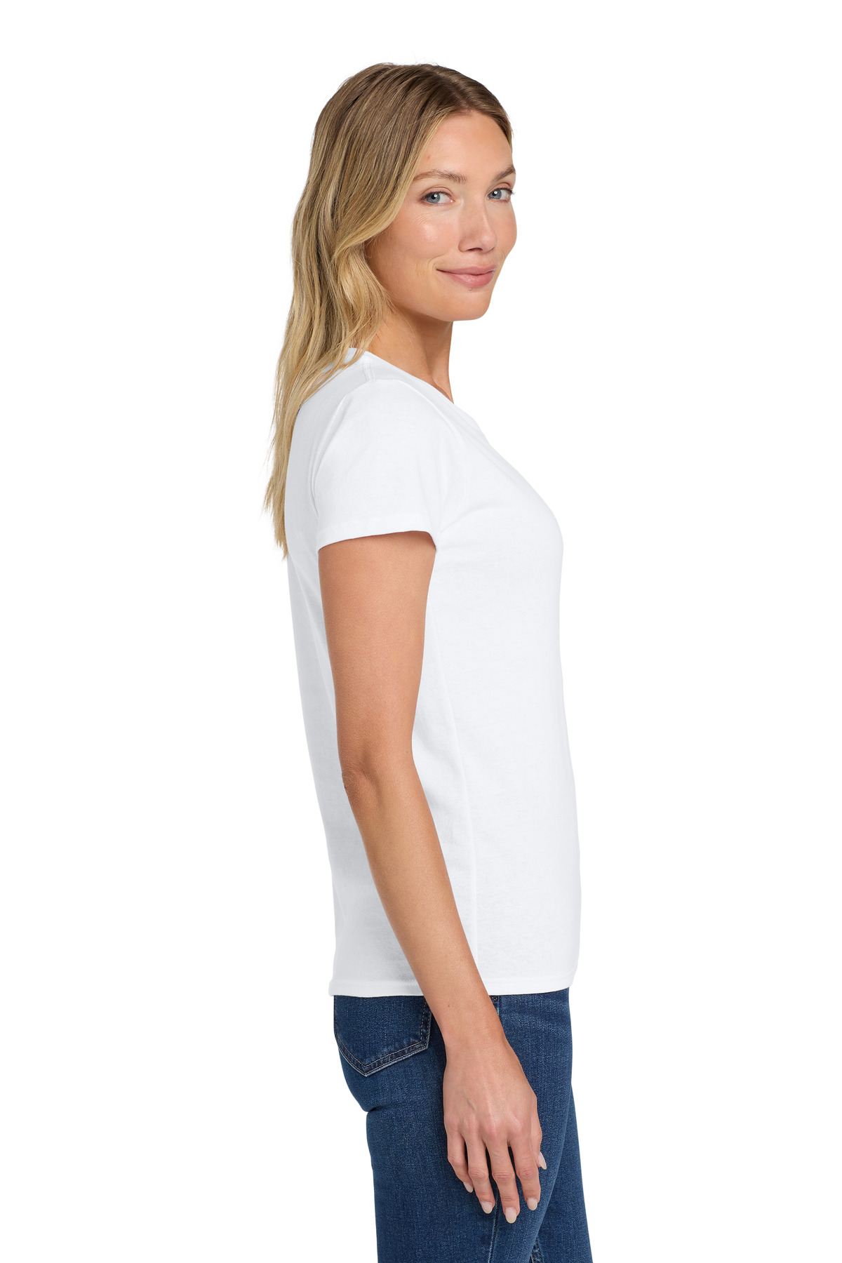 Gildan Women's Heavy Cotton 100% Cotton T-Shirt. 5000L 18