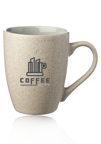 10 oz. Sesame Speckled Dual-Tone Coffee Mugs 3