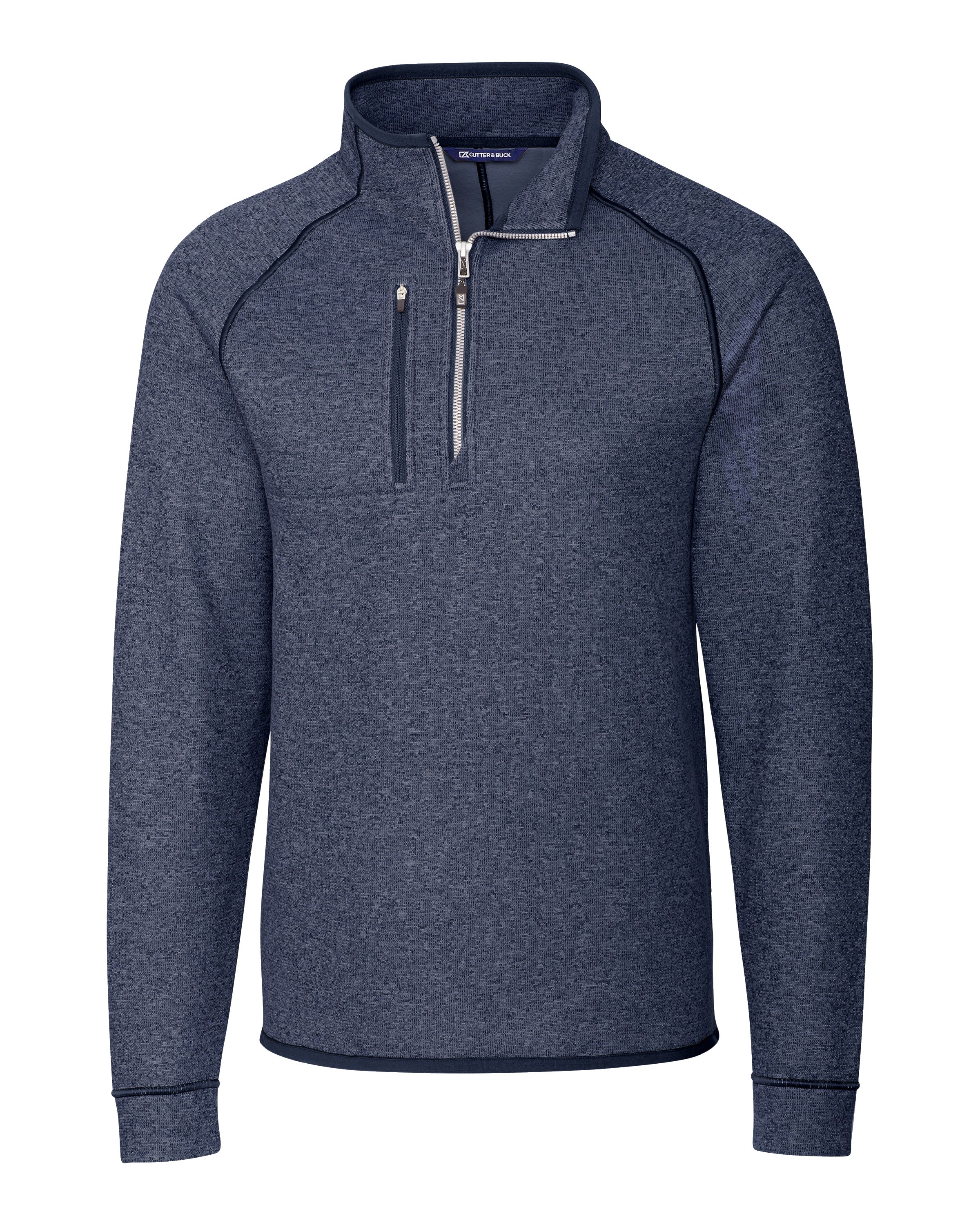 Cutter & Buck Mainsail Sweater-Knit Mens Half Zip Jacket 17