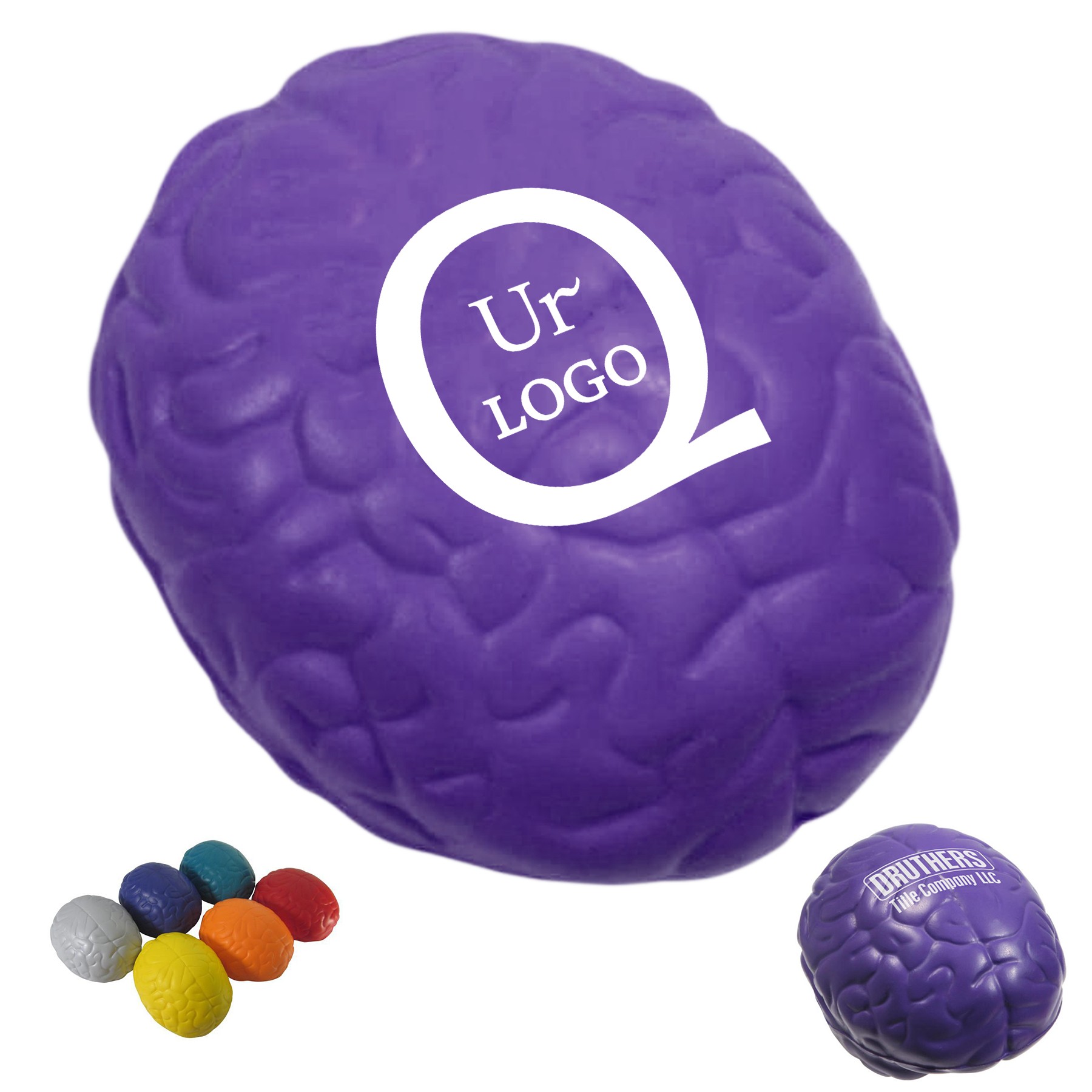 Brain Shaped Stress-Relieving Toy Ball