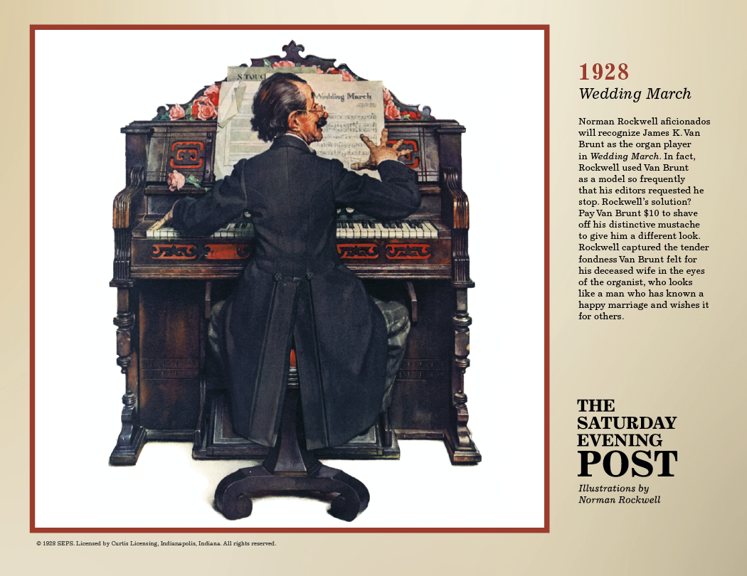 Triumph® Calendars The Saturday Evening Post Deluxe Pocket Calendar 53